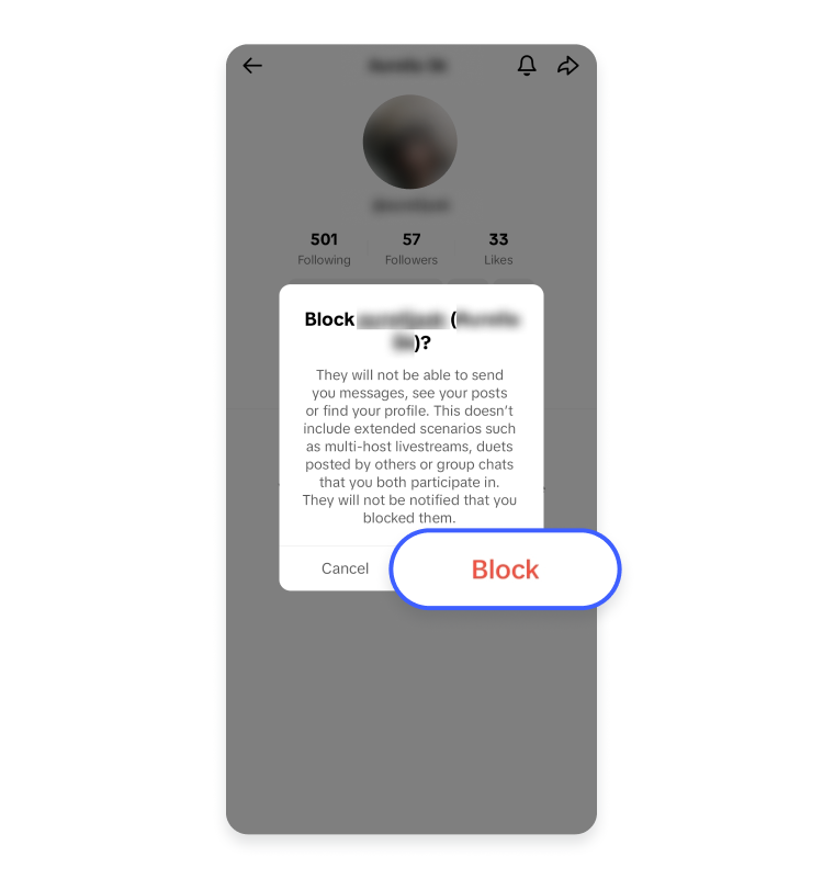 blog screenshot how to block someone on tiktok en 14