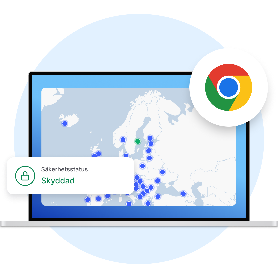 VPN-tillägg för Chrome