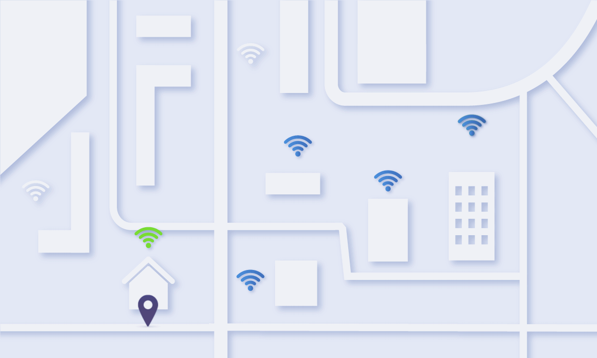 Certain apps can collect information of all nearby Wi-Fis