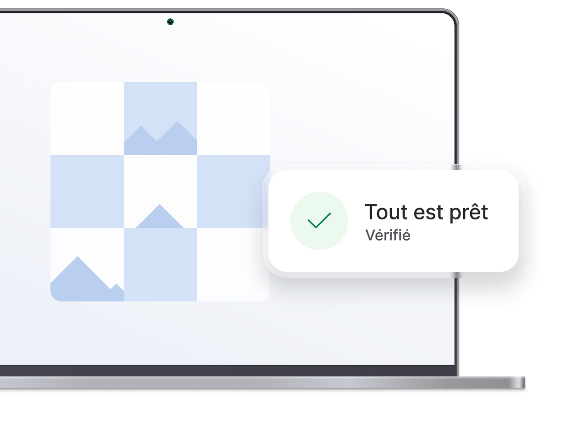 Une notification indiquant la réussite de la configuration d&#39;une adresse IP fixe, une fonctionnalité qui permet aux utilisateurs d&#39;éviter les CAPTCHA.
