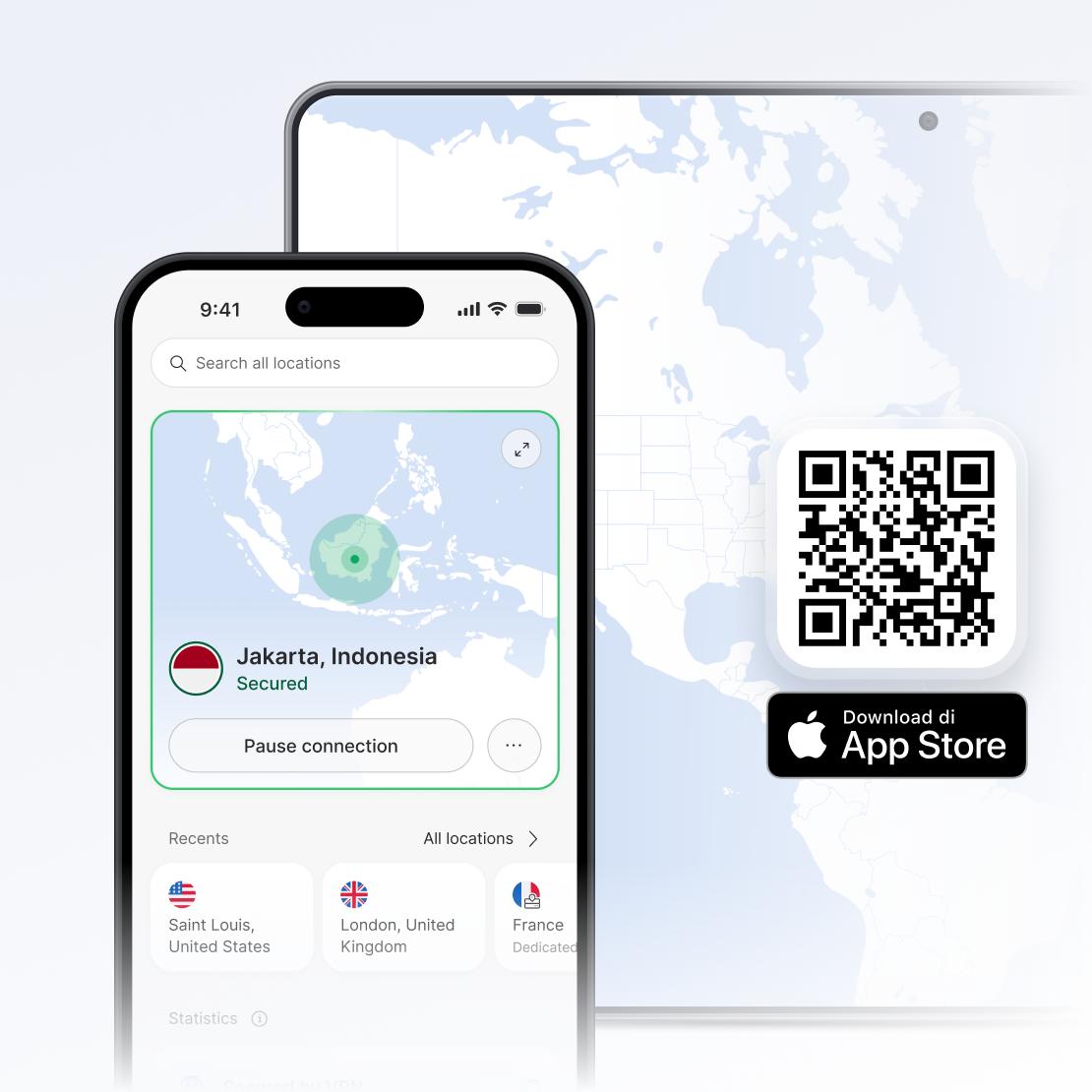 Aplikasi NordVPN untuk iPhone dan iPad