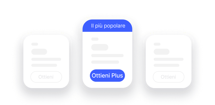 Piani di abbonamento VPN che includono componenti aggiuntivi per l'IP dedicato.