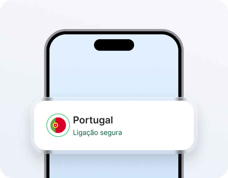 Um smartphone com um endereço IP dedicado de Portugal.