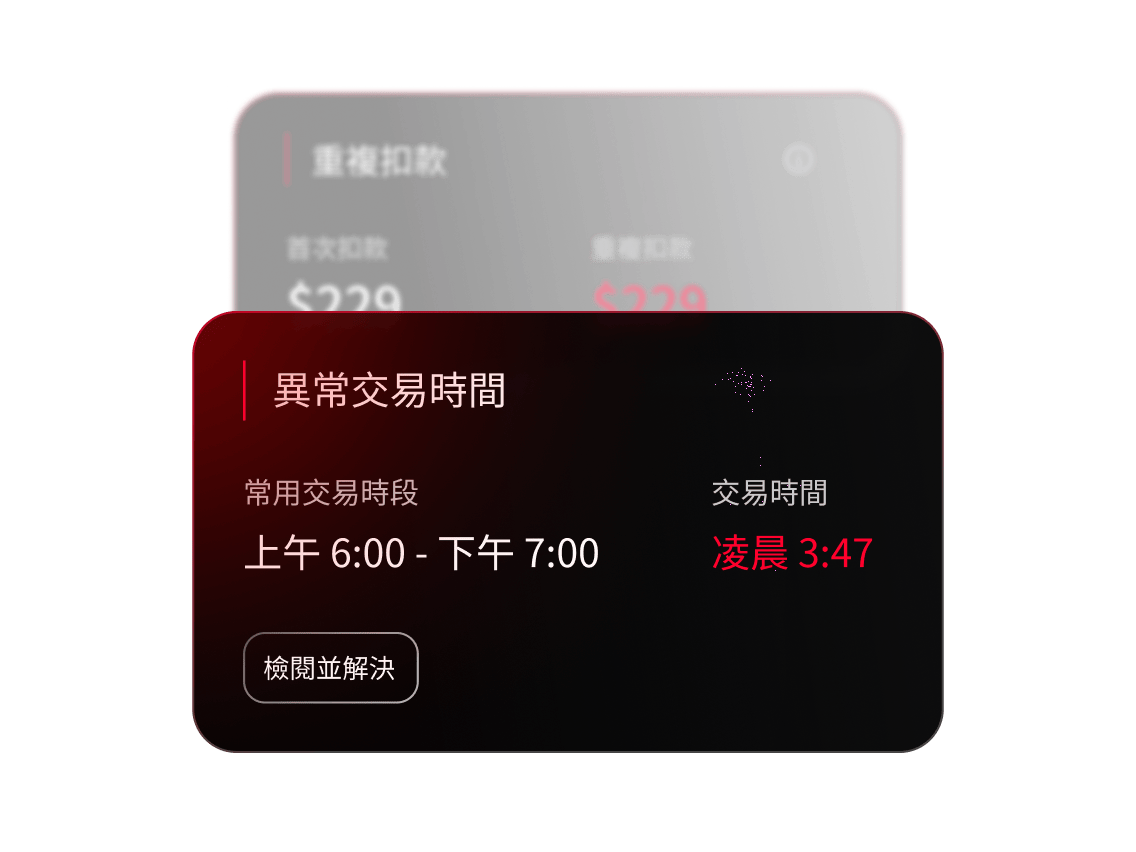 NordVPN 交易监控通知，提醒您交易时间异常。
