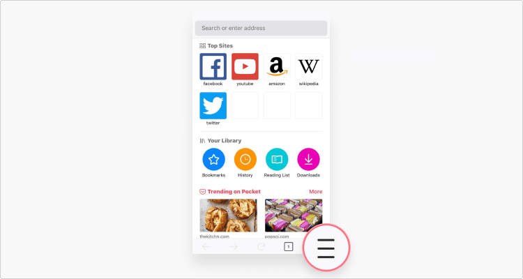 Delete cookies in Mozilla iOS