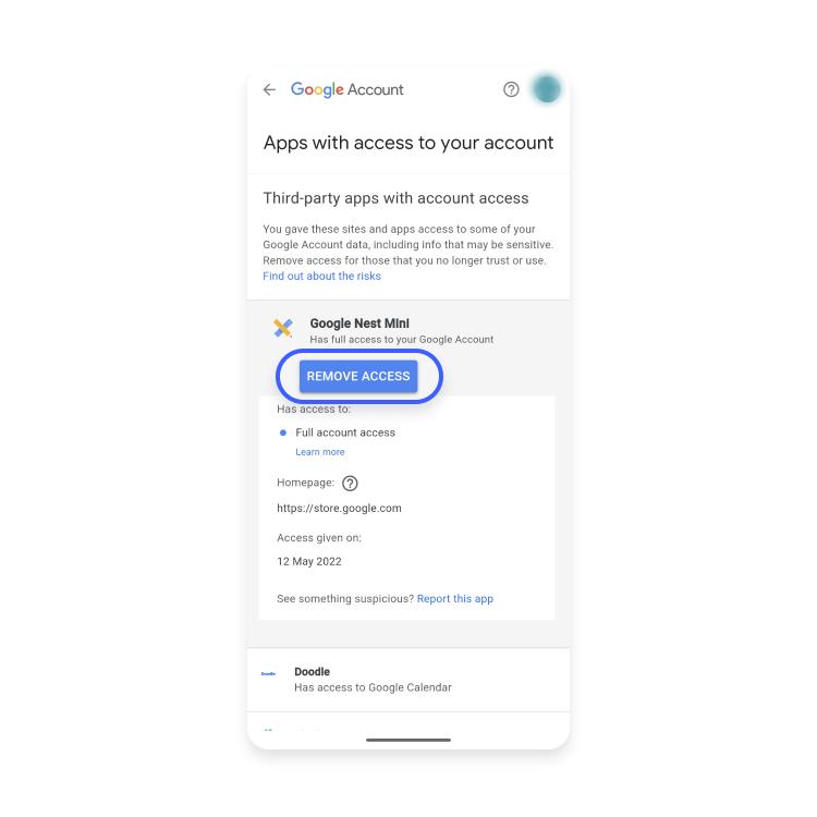 tap-remove-access