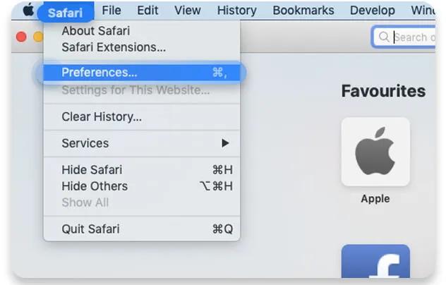 How to delete saved passwords on Safari