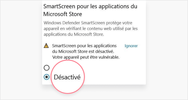 Comment désactiver Windows Defender étape 5