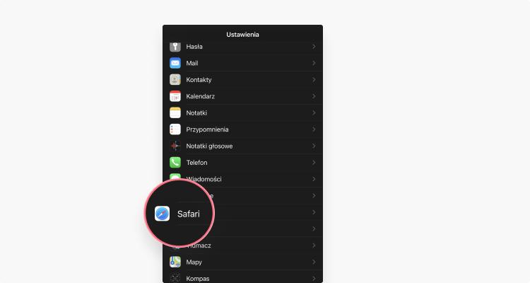 usunąć cache iOS: krok 1