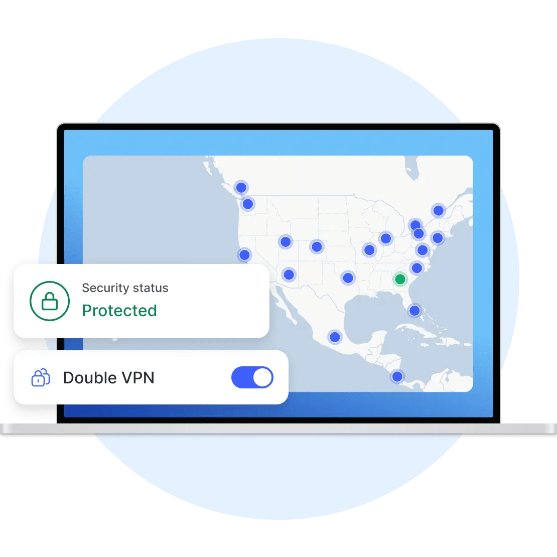 laptop map global protected double vpn md