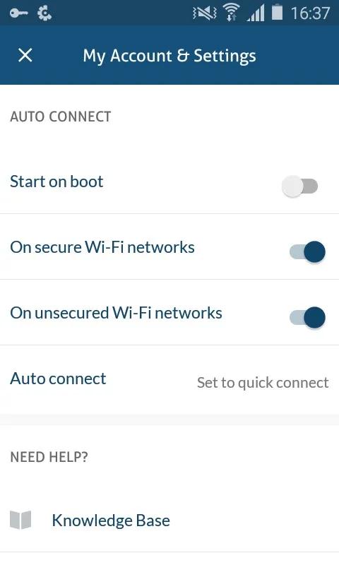 Configurer la connexion Vpn automatique pour les réseaux WiFi