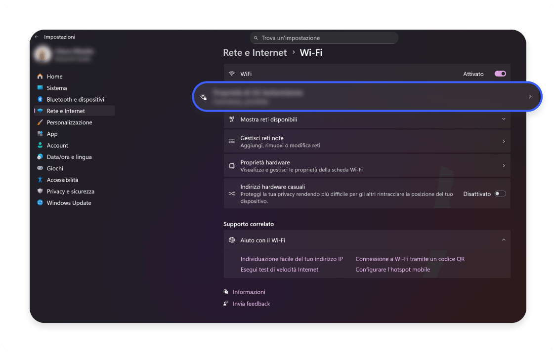 Rete e Assegnazione IP