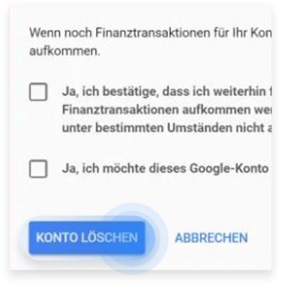 So löscht ihr Gmail von eurem iPhone aus Schritt 4