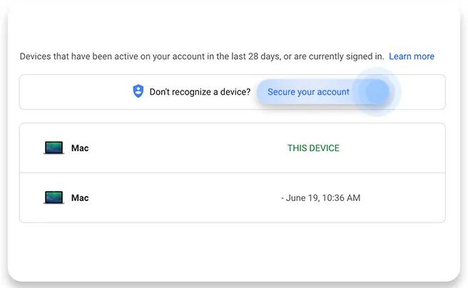 Check if your Gmail is hacked