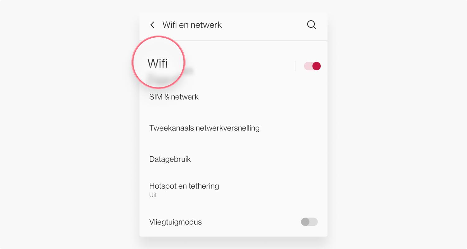 Verbind opnieuw met het netwerk stap 3