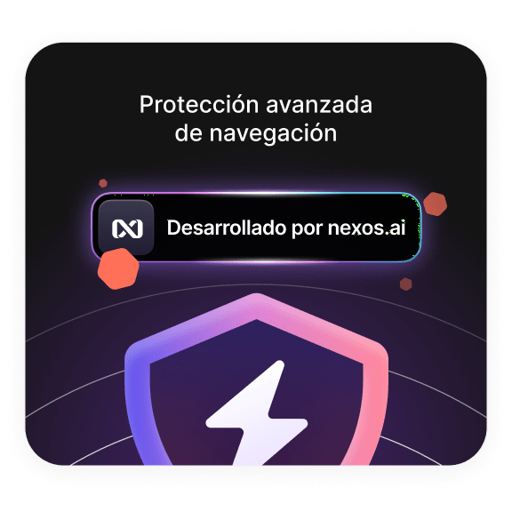 La protección avanzada para tu navegación está activa.