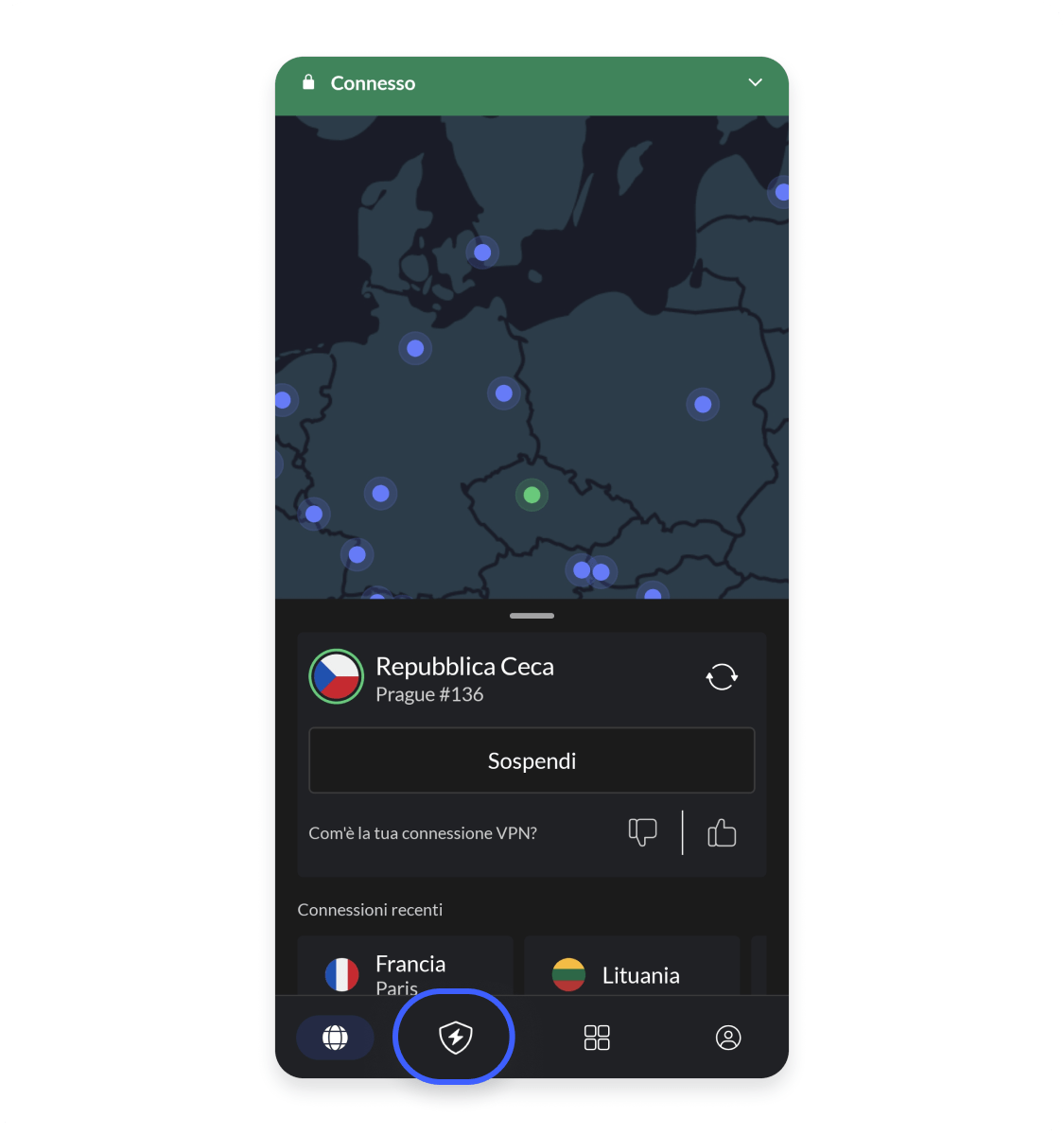 App NordVPN Android
