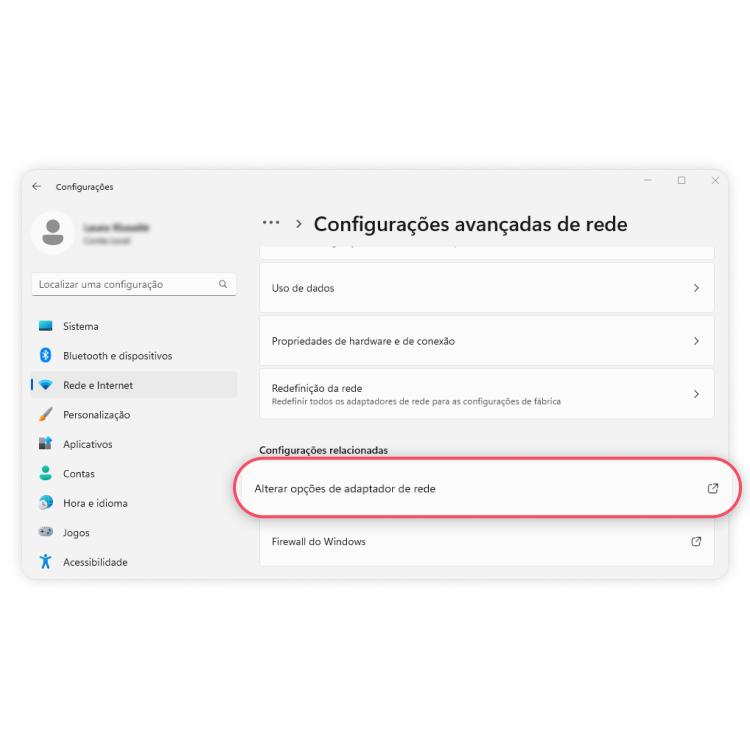 compartilhar conexão VPN no Windows 11: passo nº7