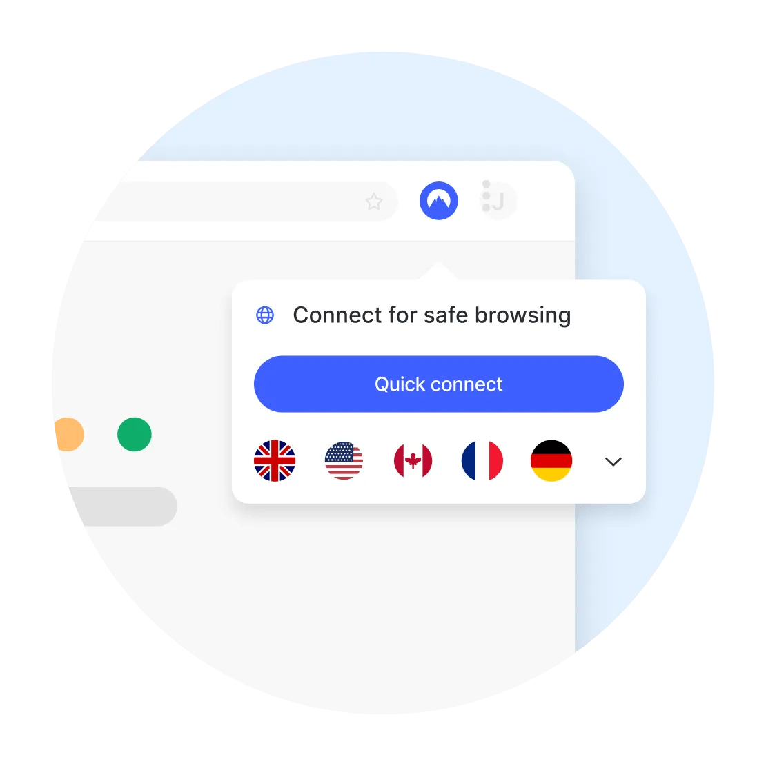 Safe browsing with VPN proxy extension