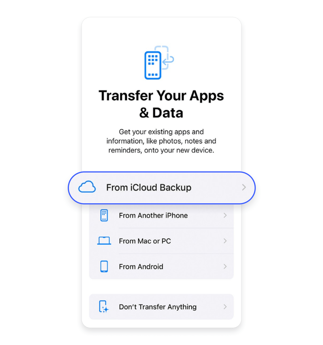 How to restore your iPhone from a previous backup to remove a virus: Step 9.