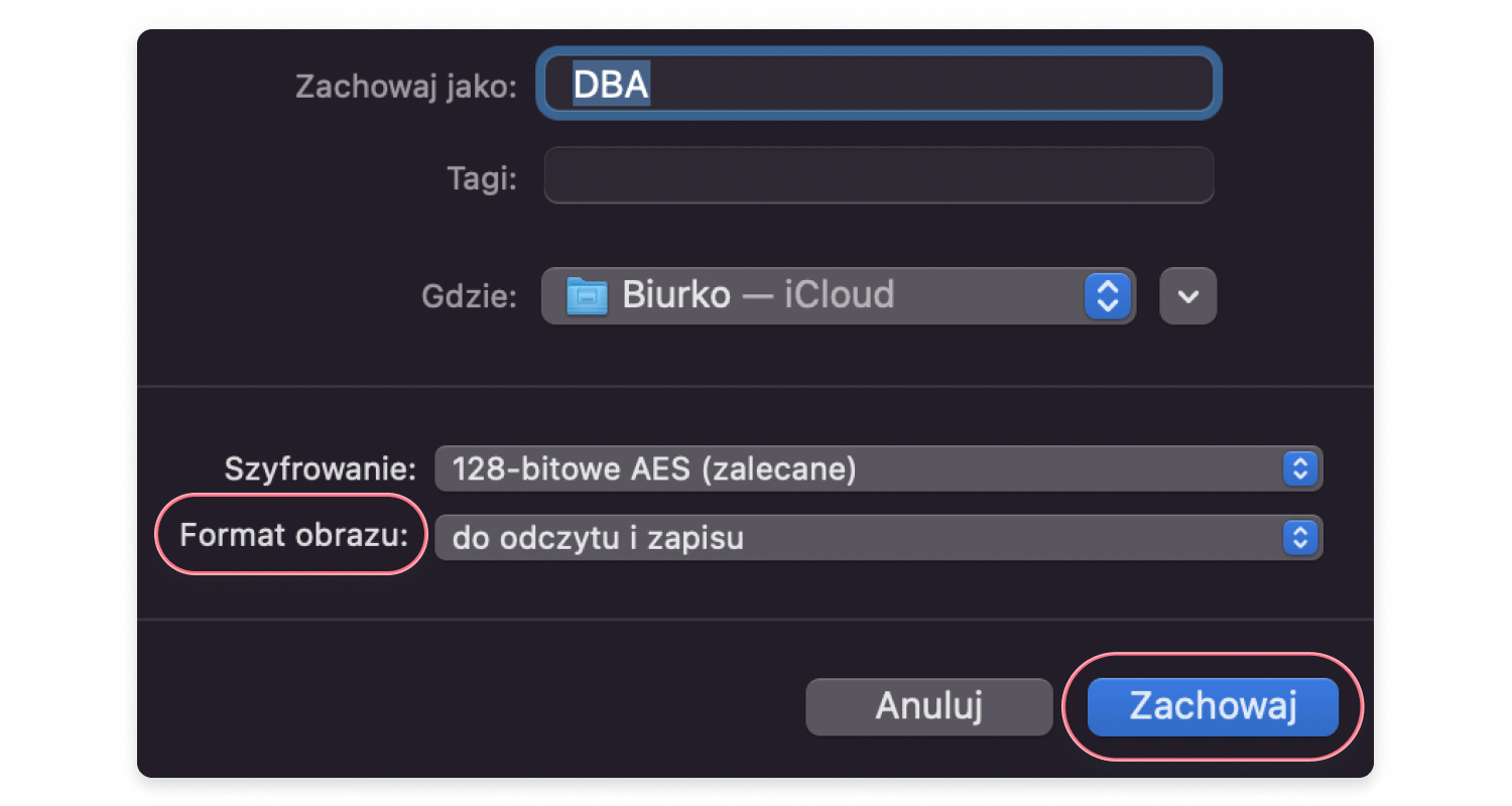 jak zabezpieczyć folder hasłem w systemie macOS: krok 6