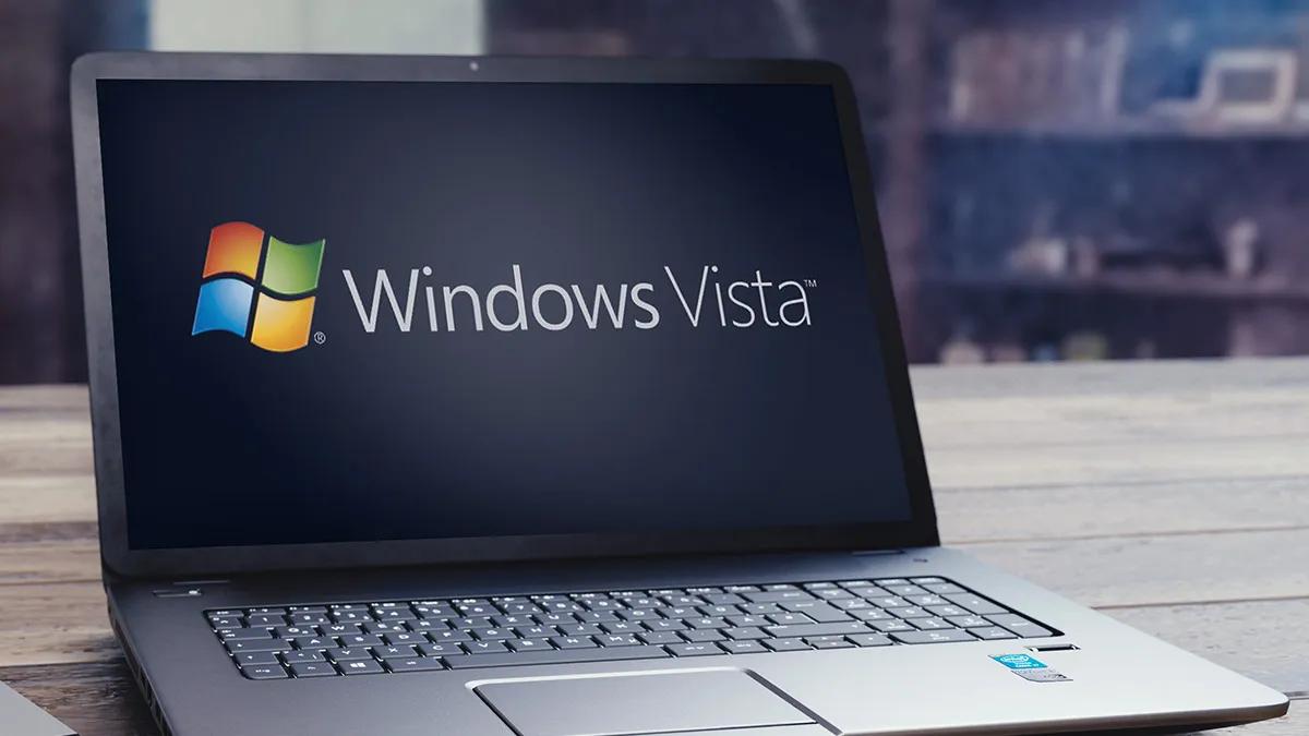 Laptop with Windows Vista