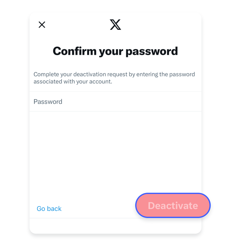 How to delete Twitter on iOS: step 5
