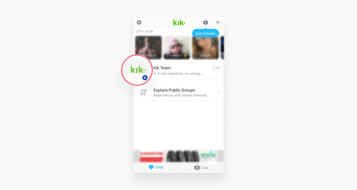 How to delete your Kik account illustration