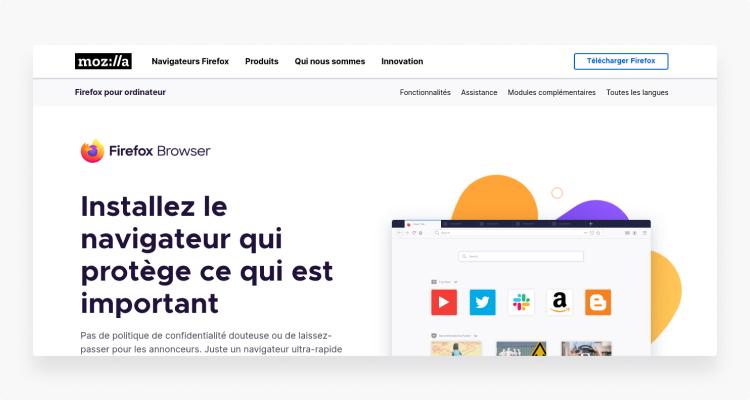 sécuriser navigateur Firefox