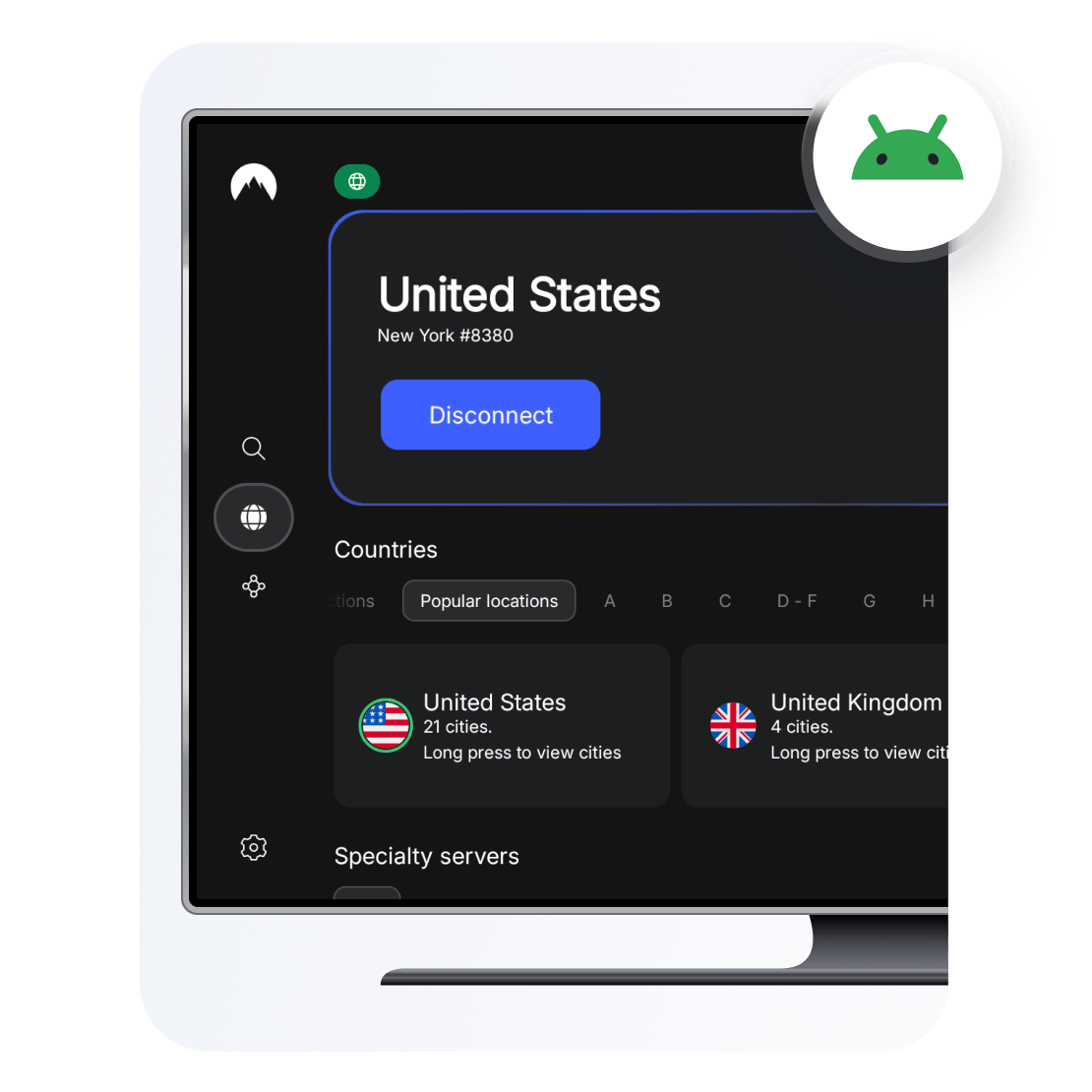 해외에서 VPN을 사용하여 유료 홈 콘텐츠를 스트리밍하는 스마트 TV