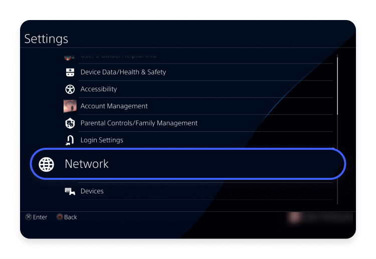 Ps4 ip address step 2