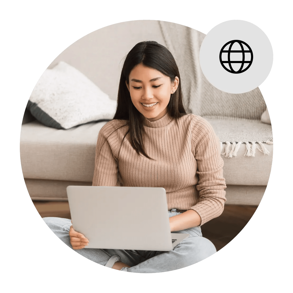 benefits/servers-locations/open-internet-woman-laptop-dog-md-asian@2x.png