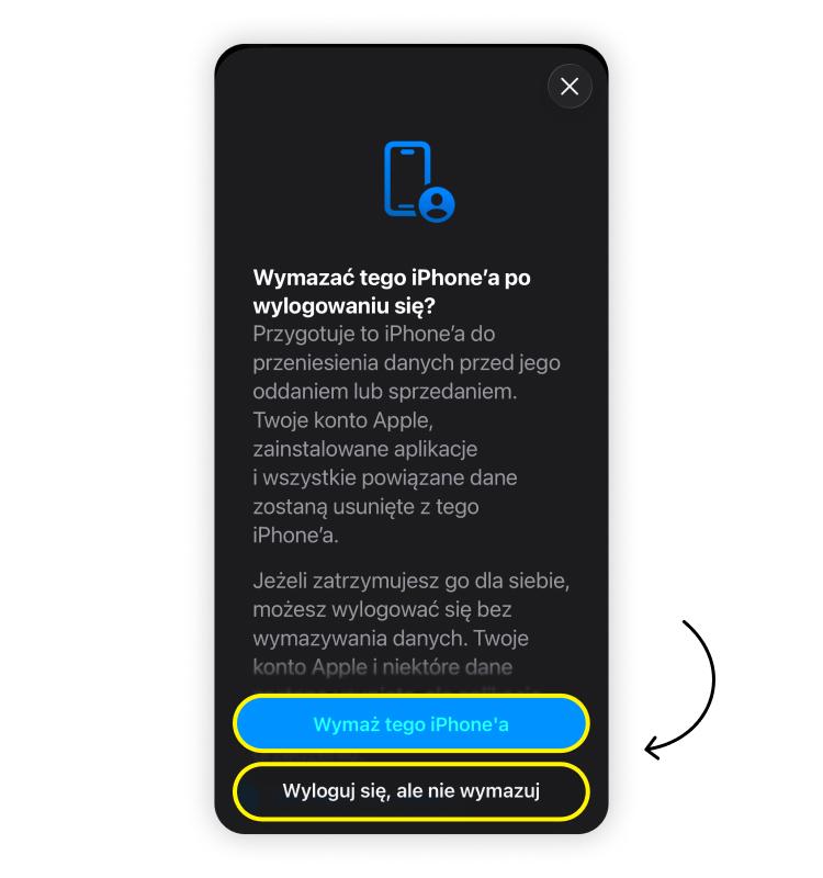 Krok 4: Jak usunąć Apple ID z iPhone