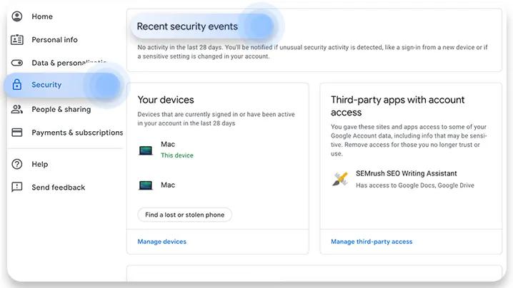 Check if your Gmail is hacked