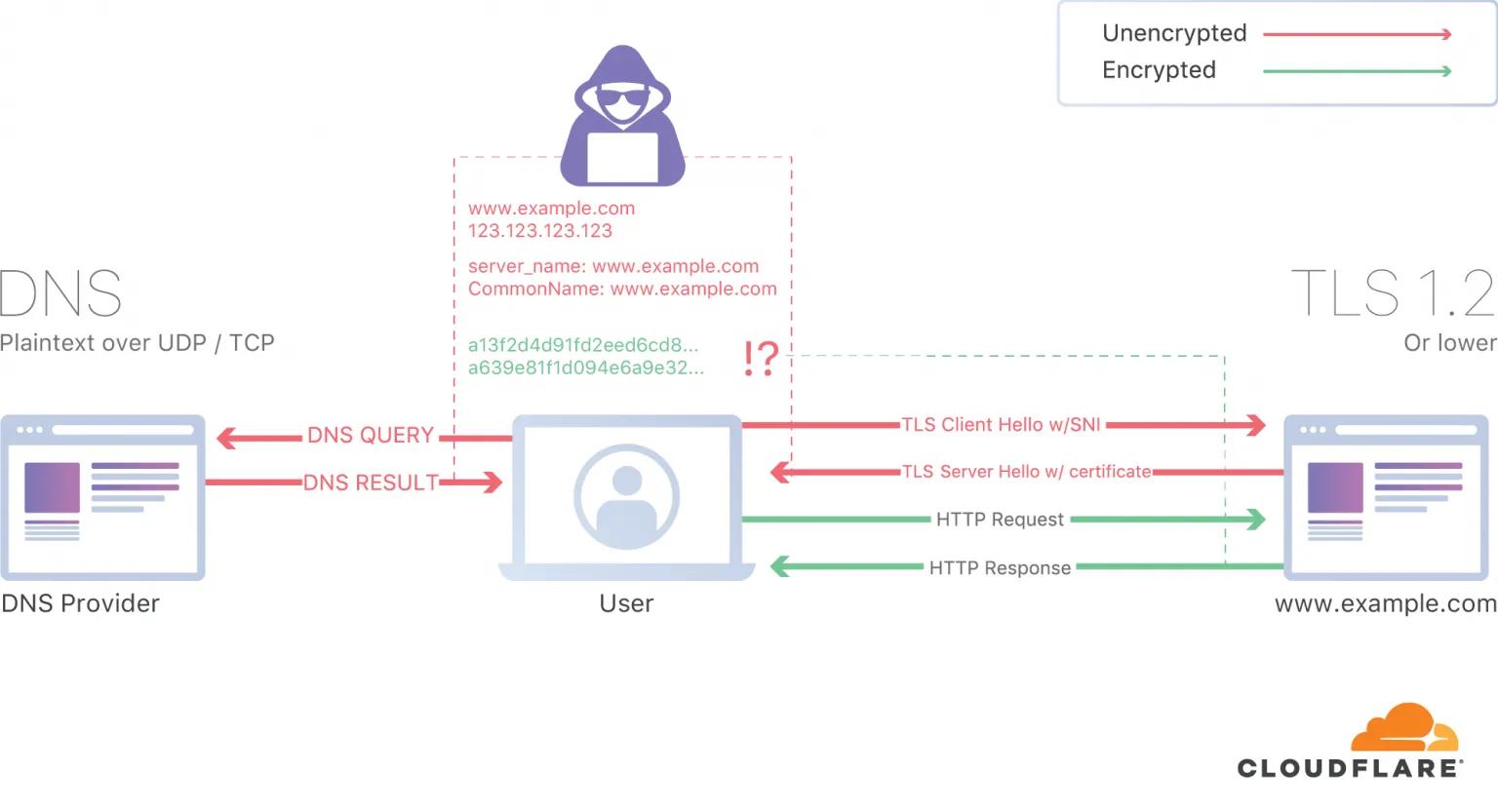 A DNS infographic
