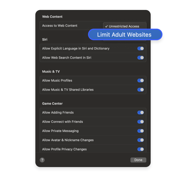 How to block a website on Safari: Step 4