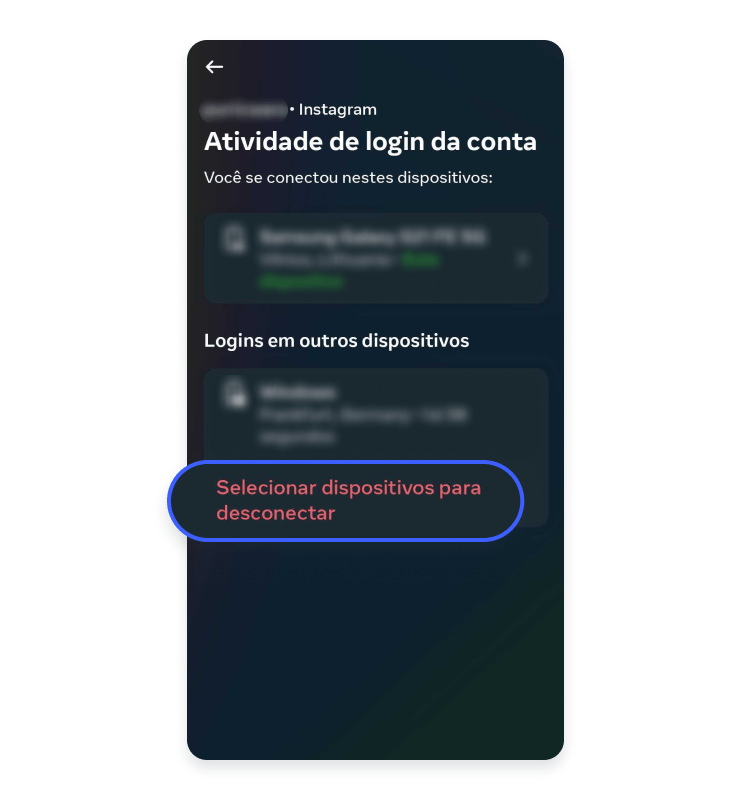 como recuperar sua conta do Instagram: passo nº5
