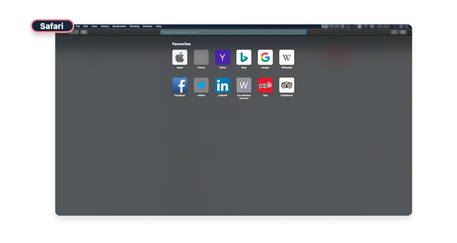 How to delete history and cache on Safari