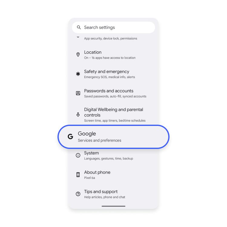 tap-on-Google
