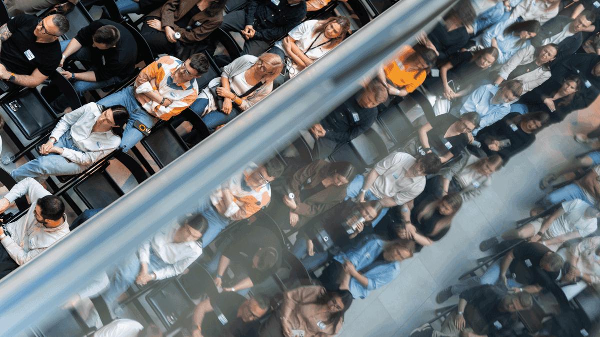 Audience seated at the Nord Security AppSec meetup in Berlin.