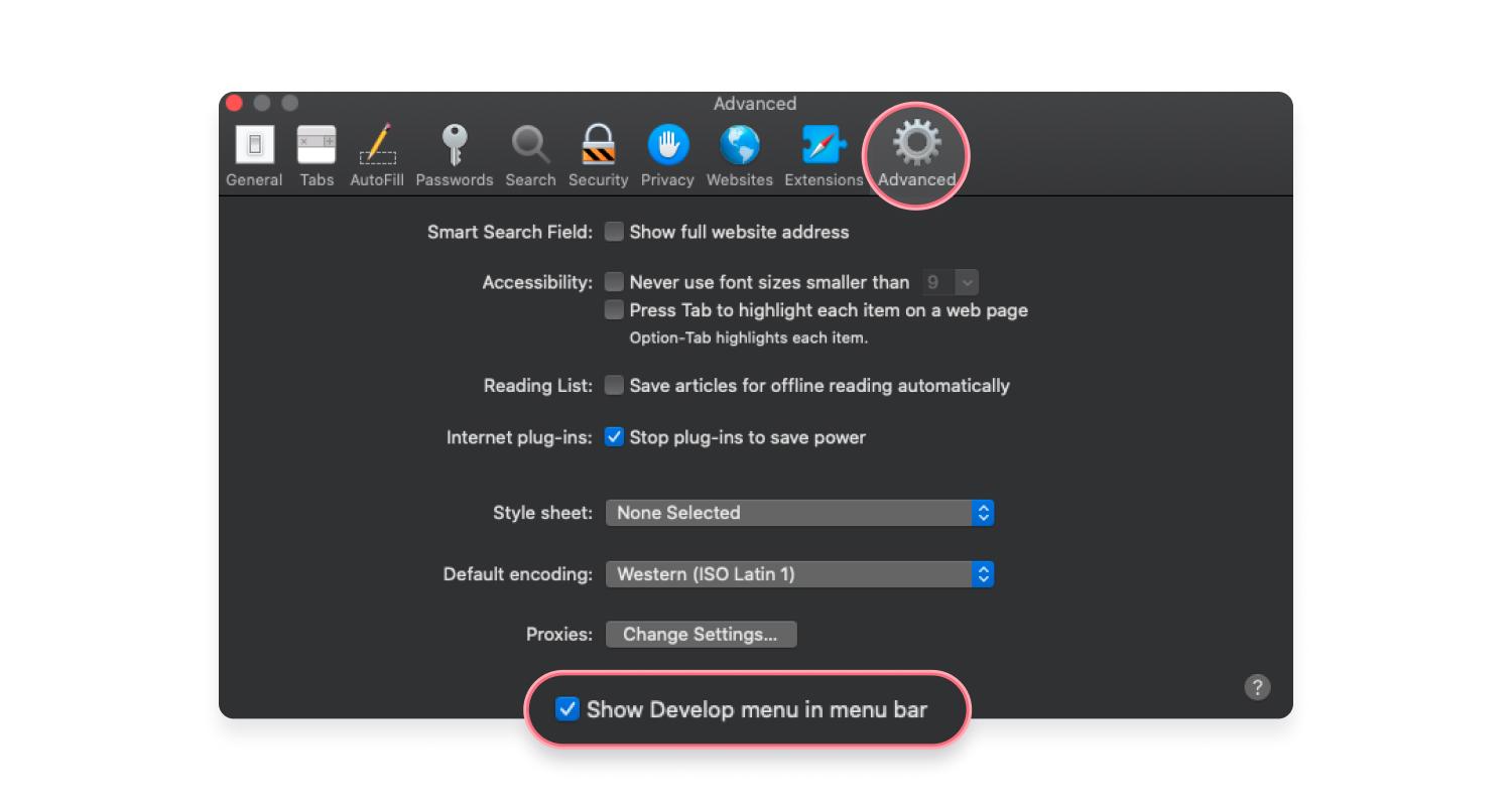 How to delete history and cache on Safari