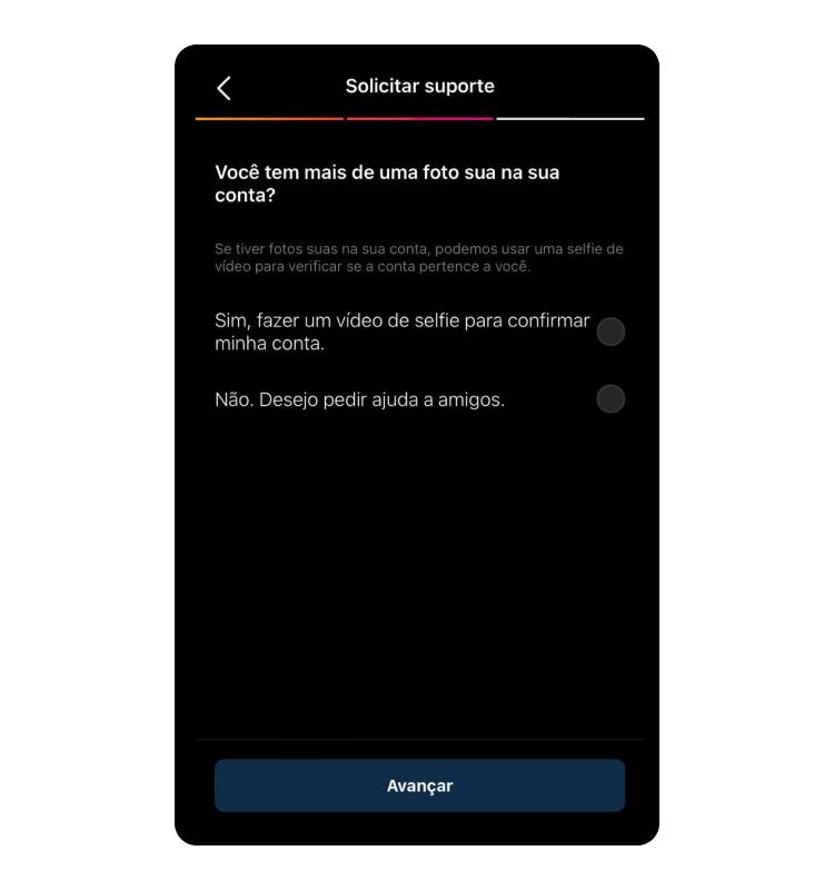 como recuperar sua conta do Instagram: passo nº15