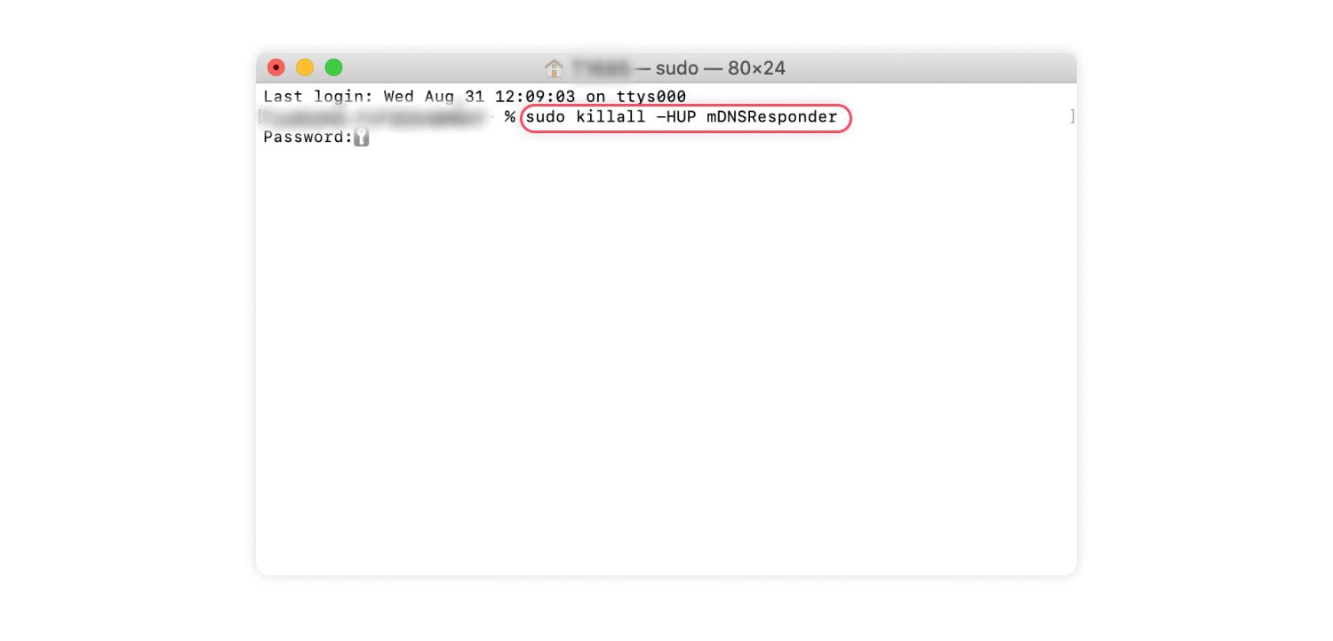 delete incognito history on mac: step 3