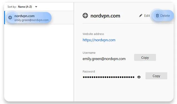 How to delete saved passwords on Firefox