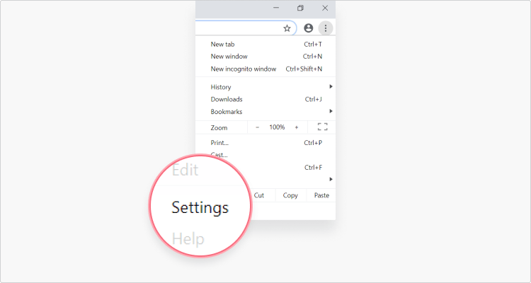 Delete cookies in Chrome 
