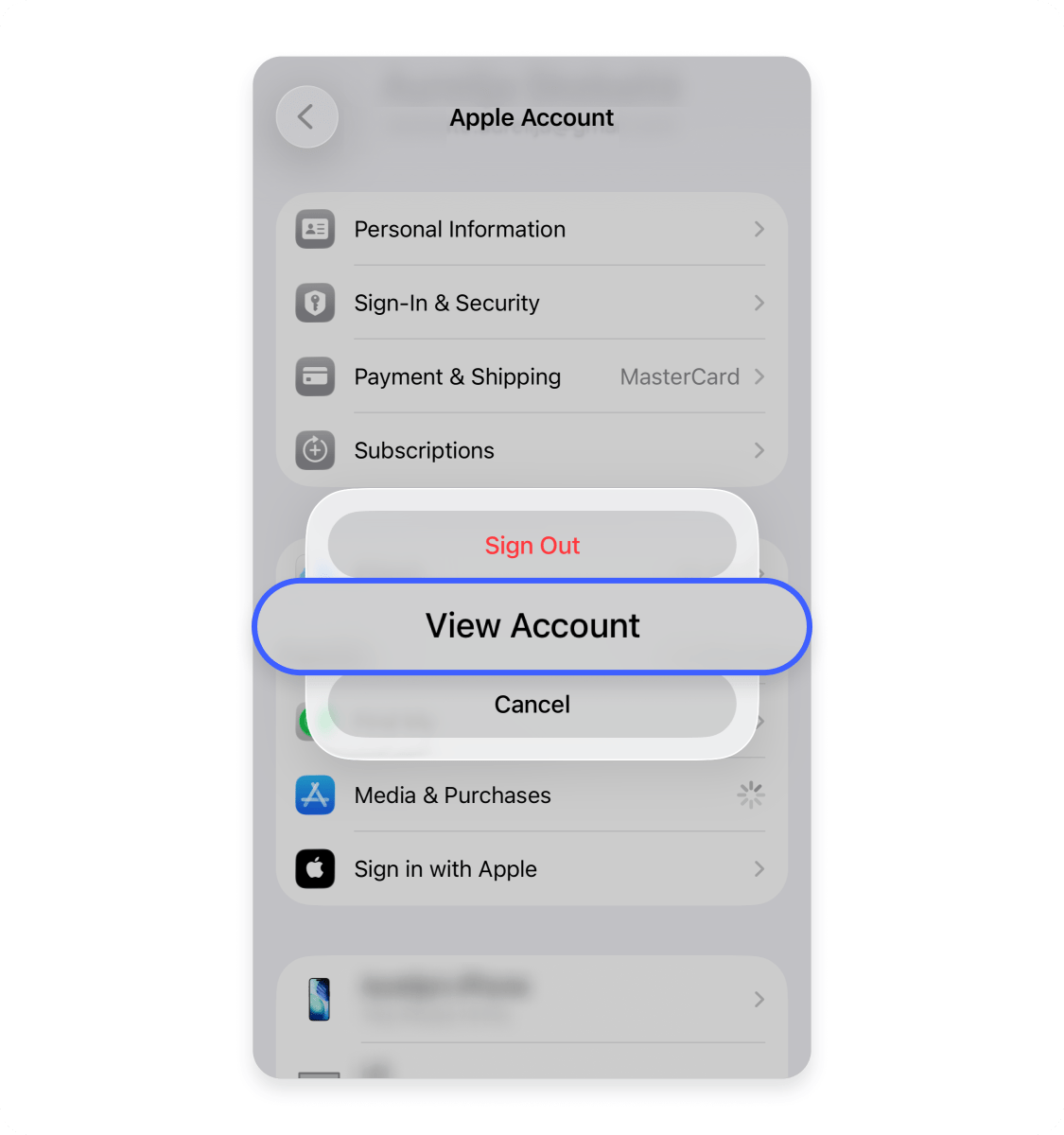 Change your Apple ID’s country or region settings: Step 4