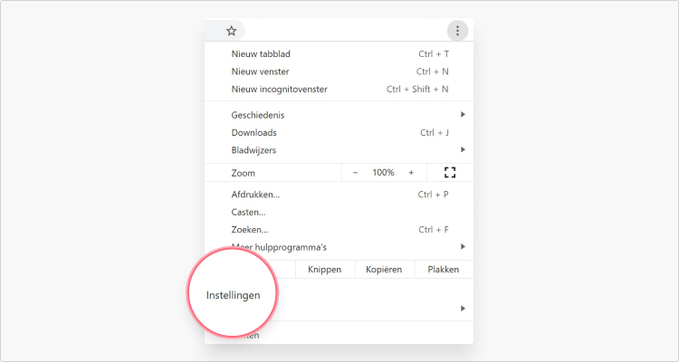 Adware verwijderen op Chrome stap 2