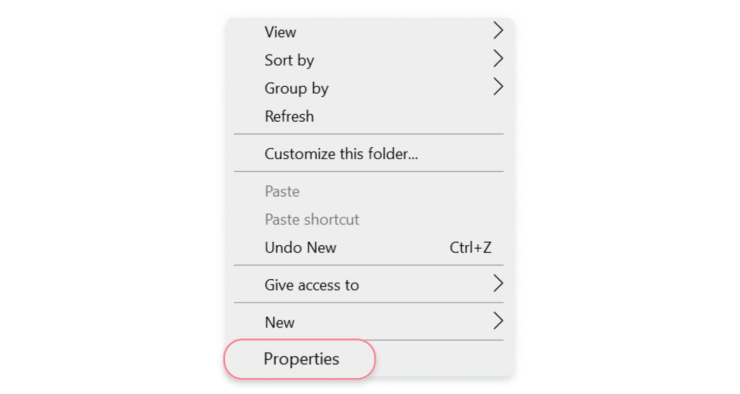 Select Properties