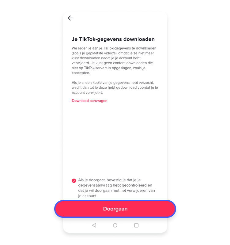 TikTok verwijderen