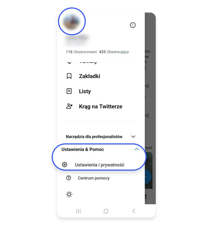 2fa na twitter: krok 1